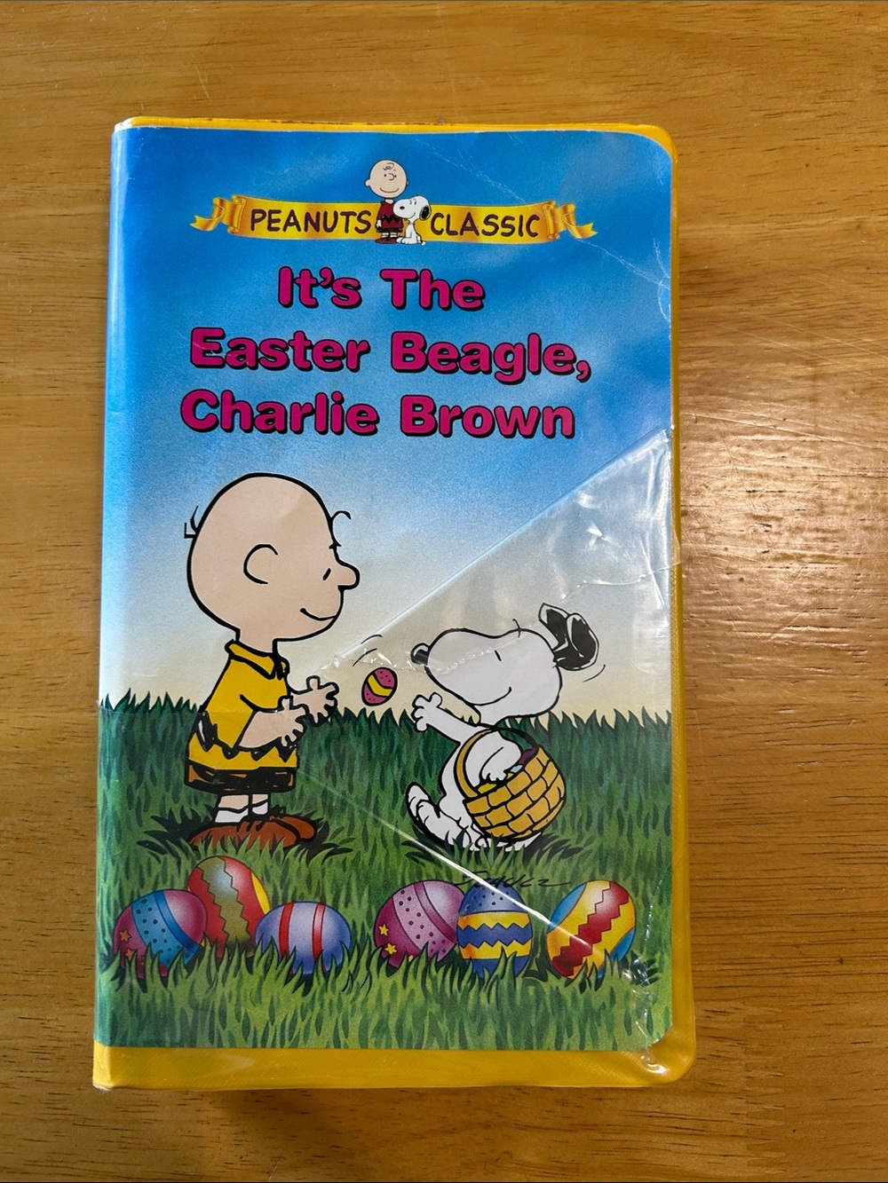 Peanuts Classic "It's The Easter Beagle, Charlie Brown" Book Cover